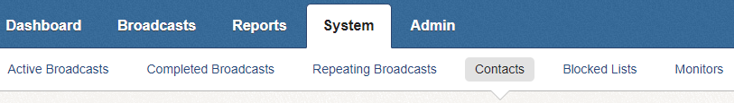 System Tab