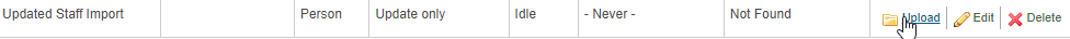 Staff Import