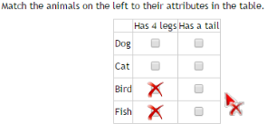 image of the eliminator tool in use on a matching item