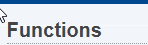 Functions Tab
