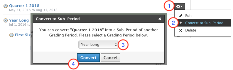 Convert a grading period to a sub-period. 