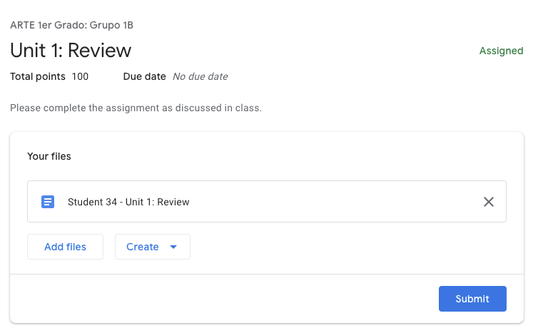 how to delete a submitted assignment in schoology