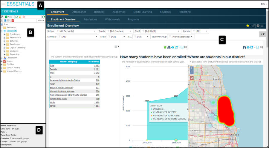 Developer Tools Interface