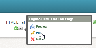 HTML Email drop-down menu