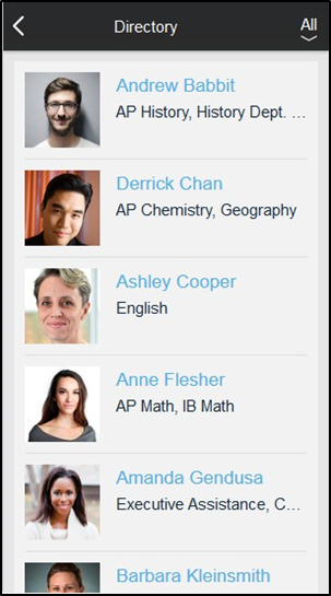 First Name Last Name - With Photo and Title