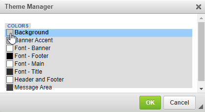 Theme Manager