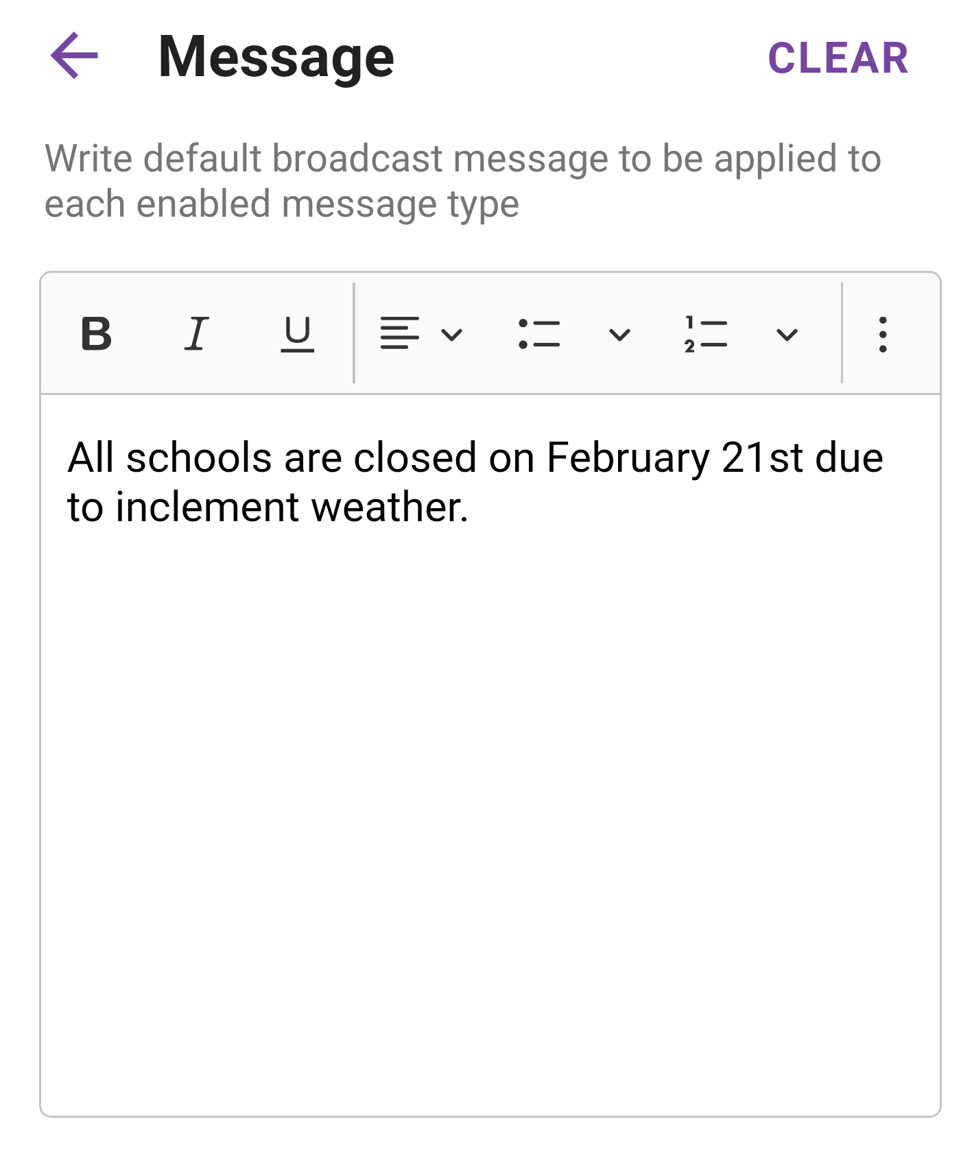 Message Box