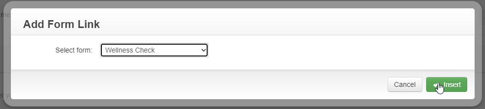 Add Form Link