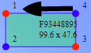 Correct numbering starts upper left and goes counter clockwise