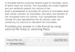 students upload a file to be scored