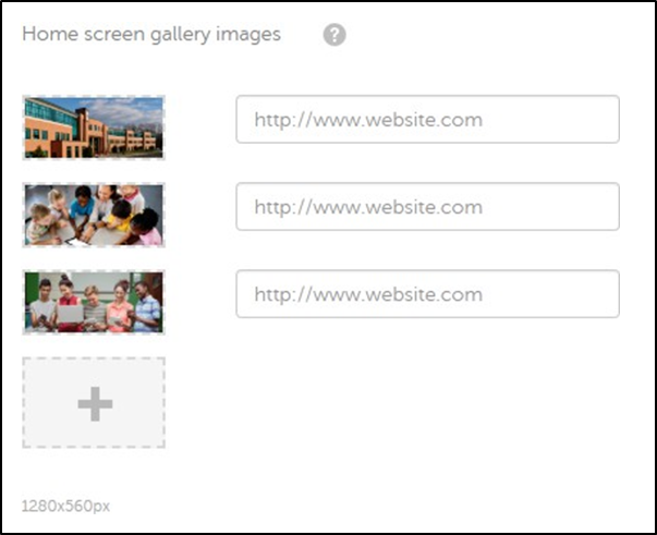 Home Screen Gallery Images