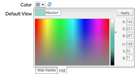 Color picker window