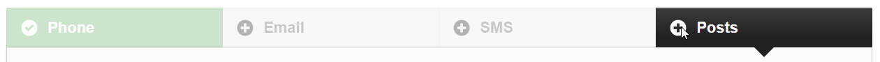 Posts Tab