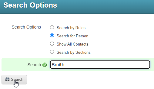 Search Options